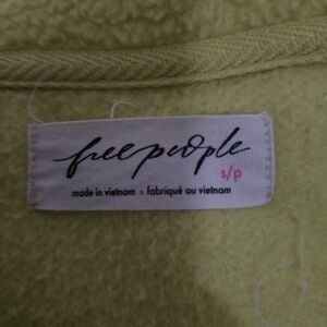 Free People Yellow Sweater